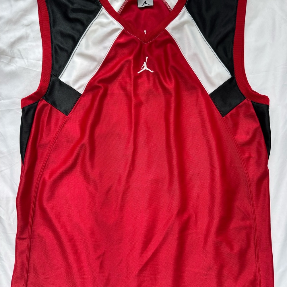 Jordan Dynamic Red and Black Tank Top